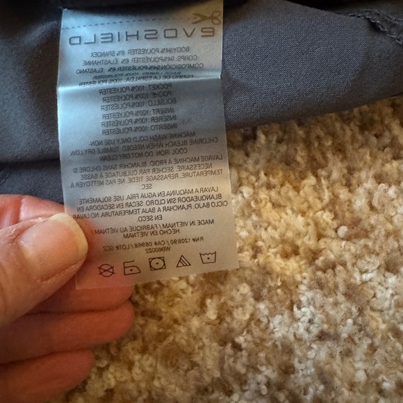 NWT Evo Shield Hoodie lightweight Jacket Mens Size M Grey zip off sleeves - Picture 4 of 4